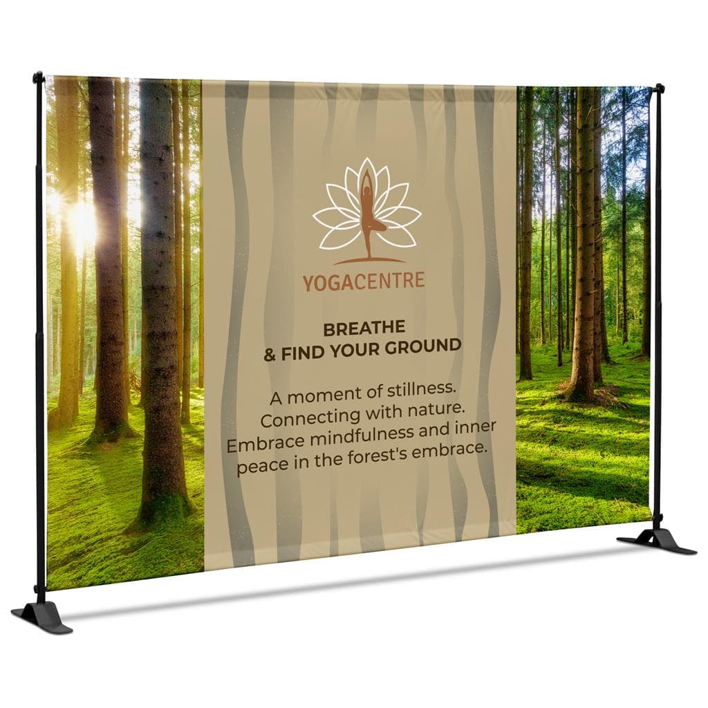 Adjustable Banner Stand Eco 1.6m x 2.4m 8