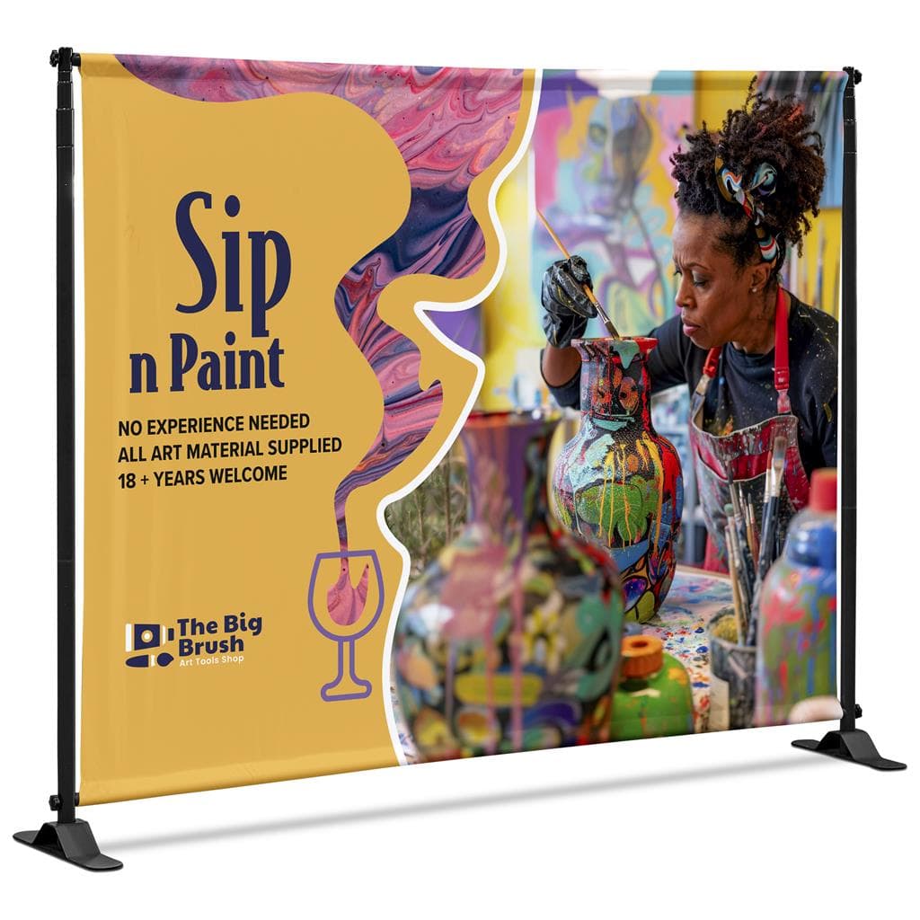 Adjustable Banner Stand Pro 1.6m x 2.2m 8