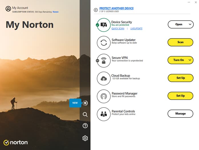 Norton 360 Deluxe (3 Device/Up to 25GB) 3