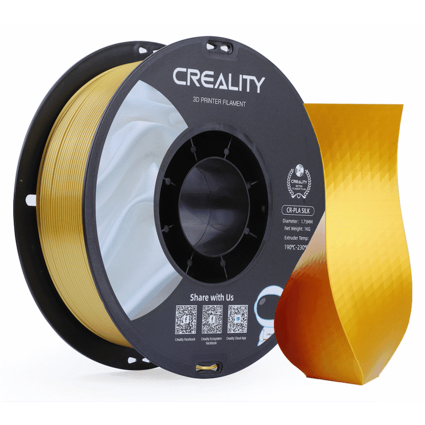 Creality Silk Filament PLA Gold 1Kg 2