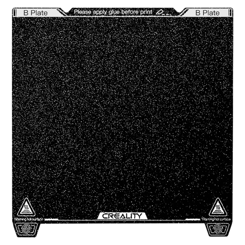 Creality K1 Max PEI Build Plate Kit, Rough Version 2