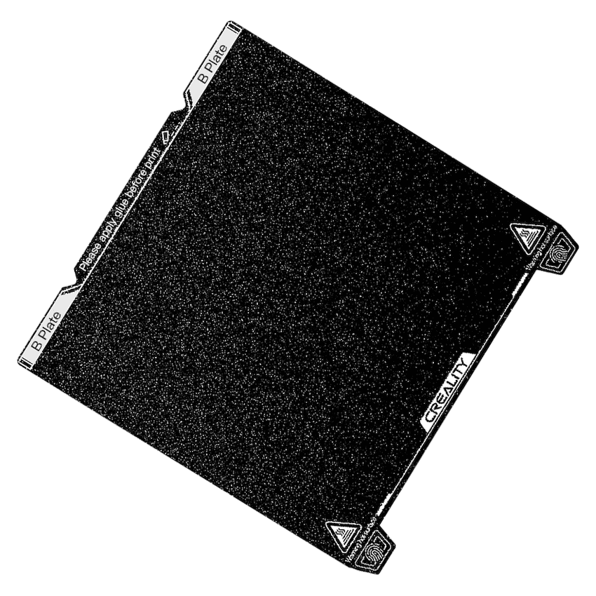 Creality K1 Max PEI Build Plate Kit, Rough Version 3