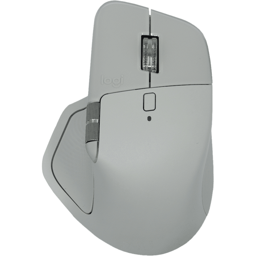 MX MASTER 4 High-Performance Wireless Mouse-Light Gray