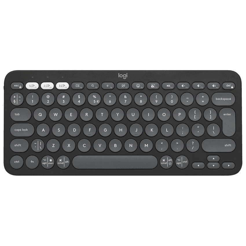 Logitech(R) Pebble Keys 2 K380s - Tonal Graphite - Tonal Graphite 2