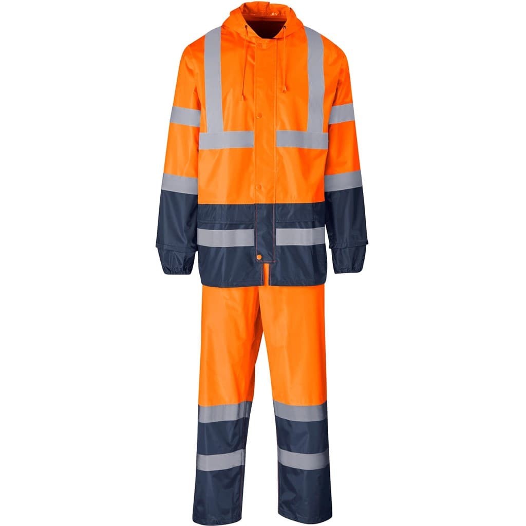 Torrent Two-Tone Hi-Viz Ref Polyester/PVC Rainsuit 2
