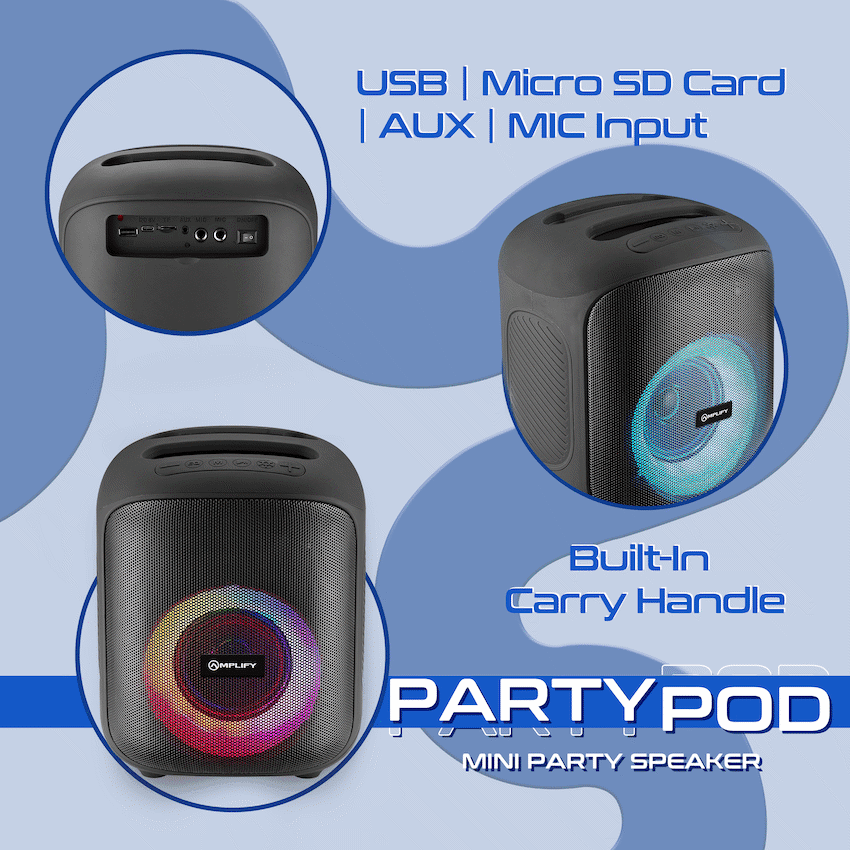 Amplify PartyPod 4" Mini Party Speaker 2