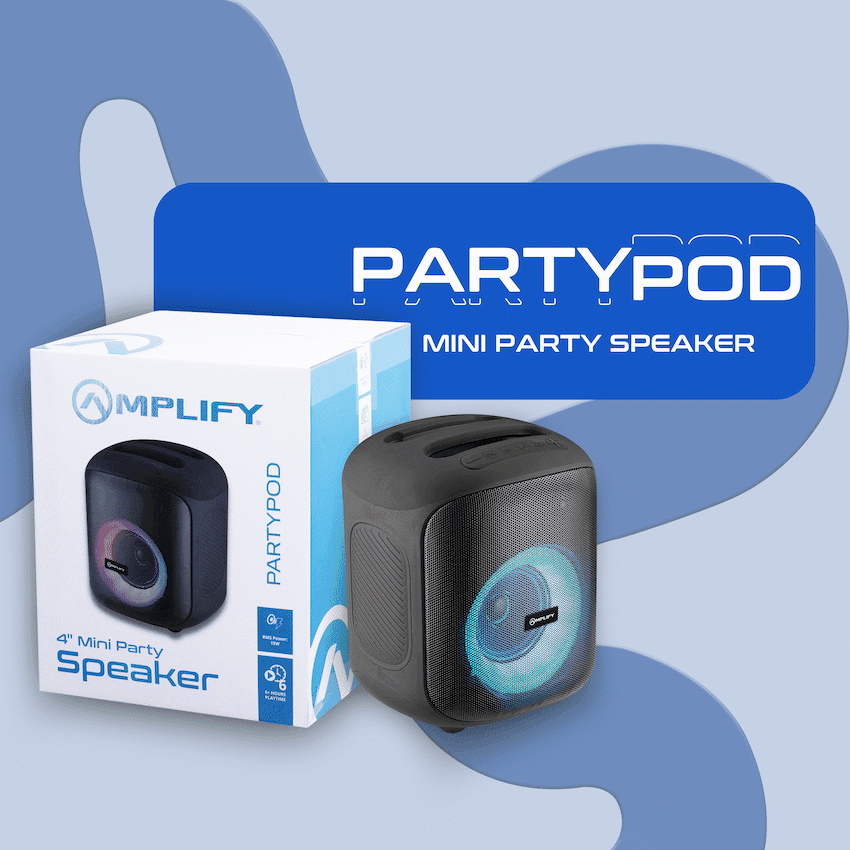 Amplify PartyPod 4" Mini Party Speaker 5