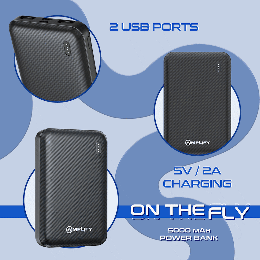 Amplify On the Go 5000mah Power Bank 5