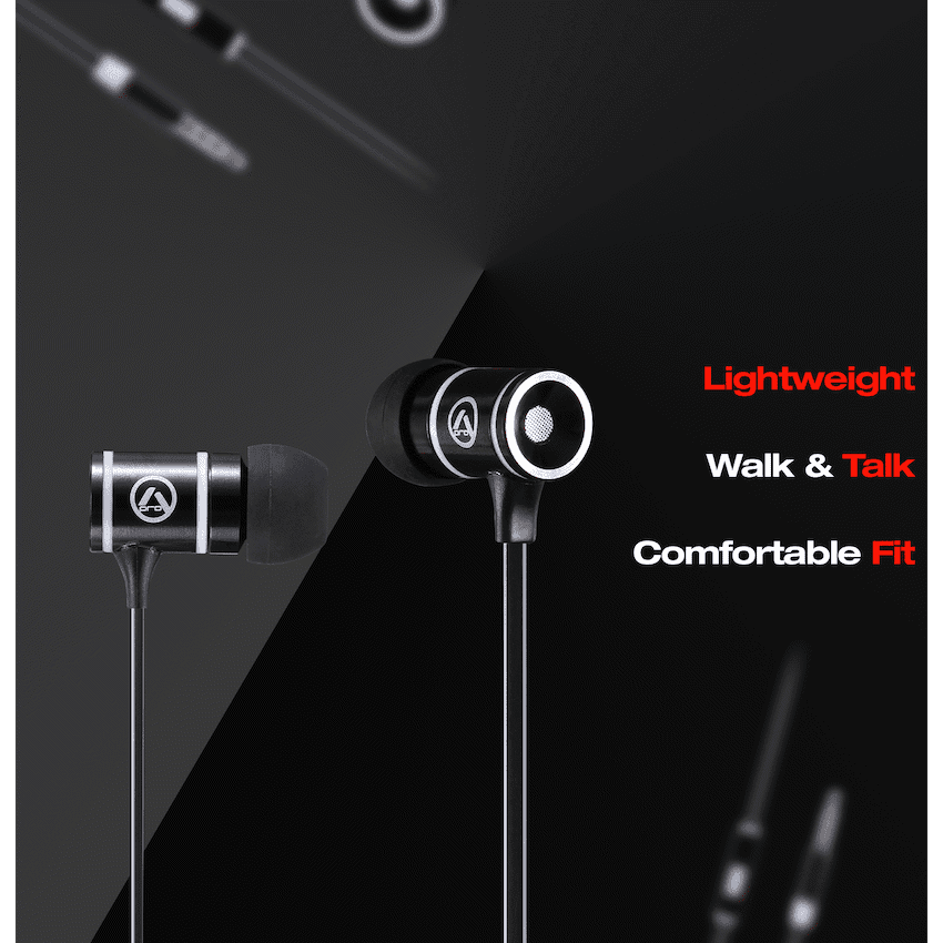 Amplify Load Series Earphones with Mic - Black 4