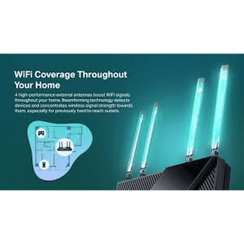 TP-Link Archer AX23 AX1800 Dual-Band Wi-Fi 6 Router 6