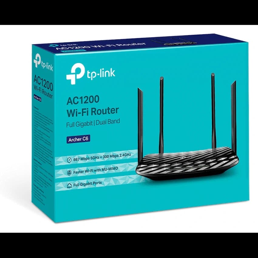 TP-Link Archer C6 AC1200 Dual-Band Wi-Fi Router 4