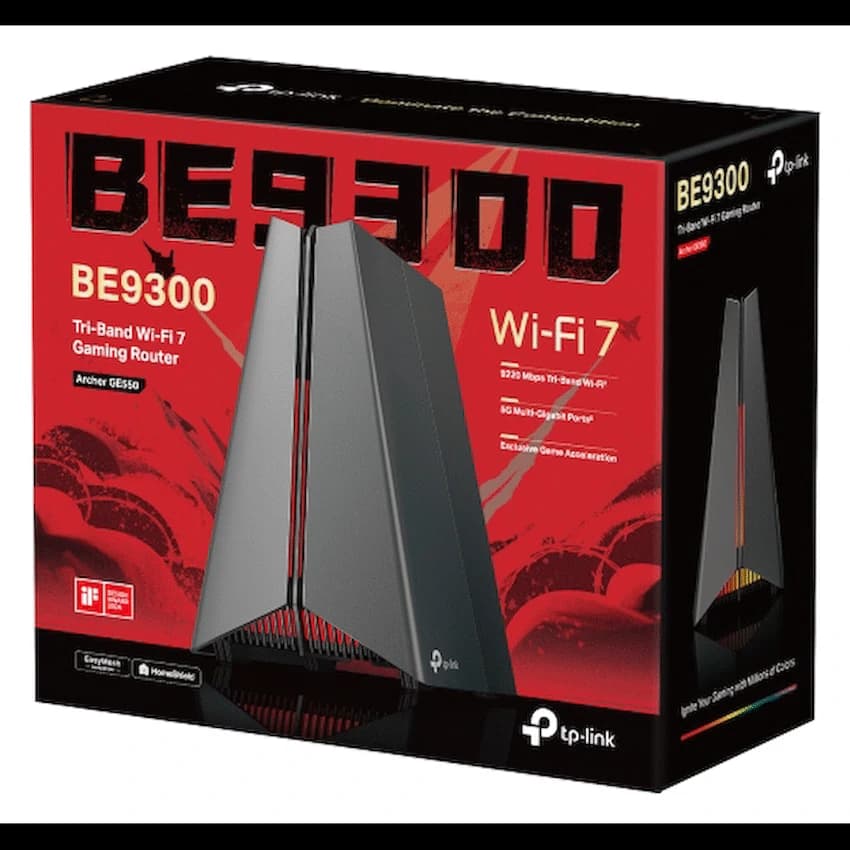 Archer GE550 BE9300 Tri-Band Wi-Fi 7 Gaming Router 1