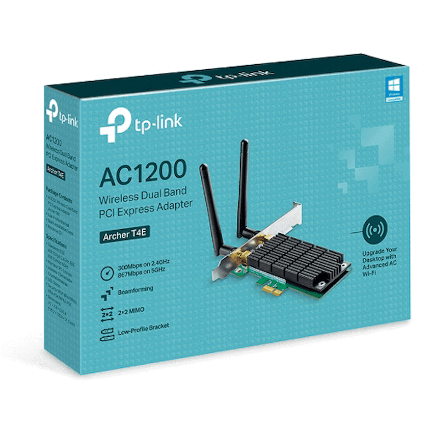 TP-Link Archer T4E AC1200 Wireless Dual-Band PCI Express Adapter 2