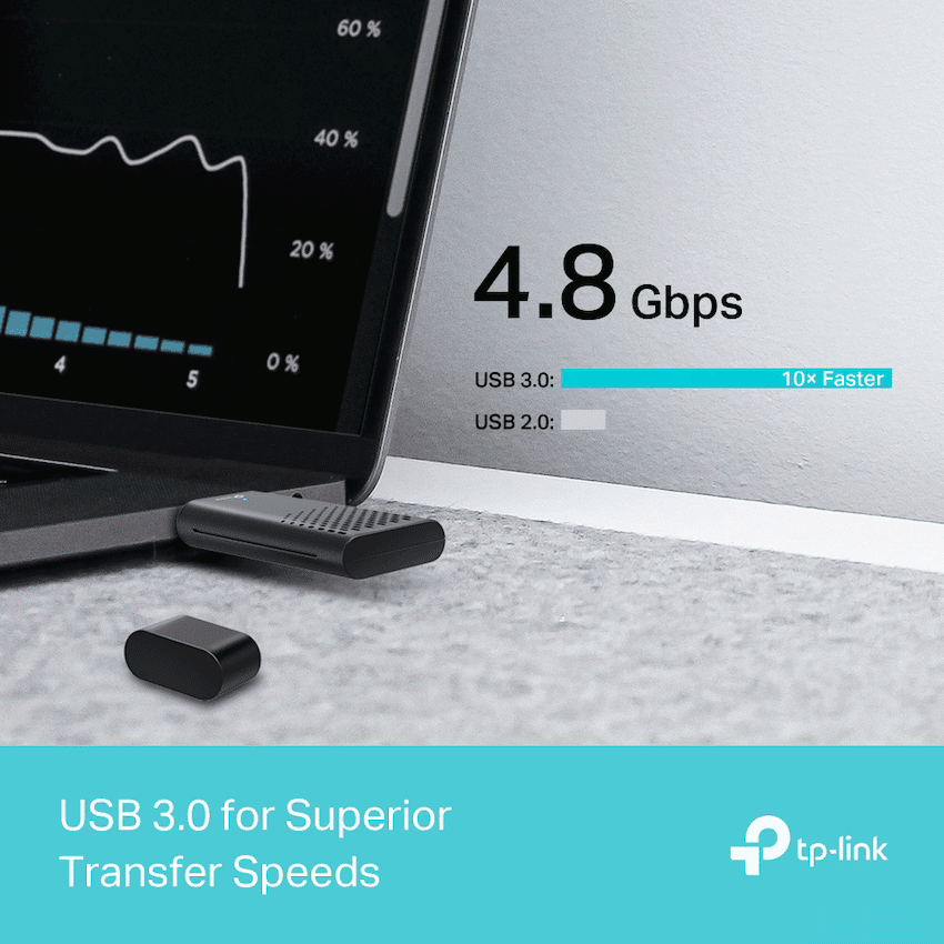 TP-Link Archer TX20U Dual-Band Wi-Fi 6 Wireless USB Adapter 6