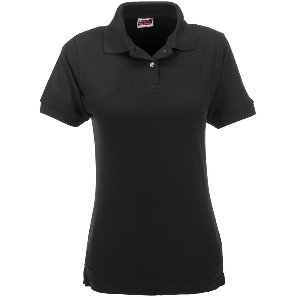 Ladies Boston Golf Shirt - Ocean Blue