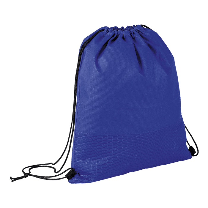 Wave Design Drawstring Bag Non-Woven 2