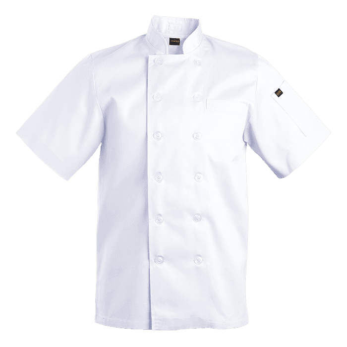 Savona Short Sleeve Chef Jacket Mens 2
