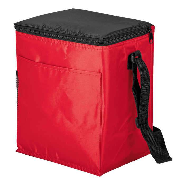 12 Can Cooler with 2 Exterior Pockets 70D PEVA Lining 2