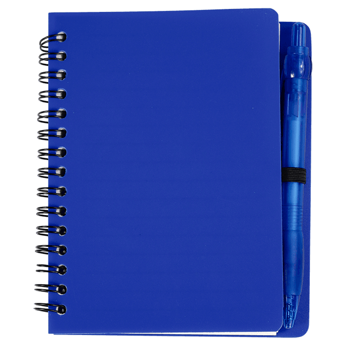 Mini Spiral Notebook with Pen 3