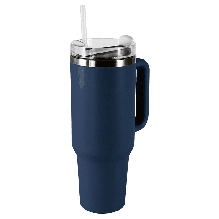 1.2L Double Walled Travel Mug with Straw 8
