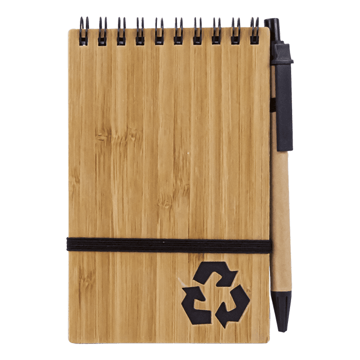 Bamboo Notebook With Pen 3