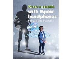 Mpow Che 1 Kids Wired Headset (Blue) 7