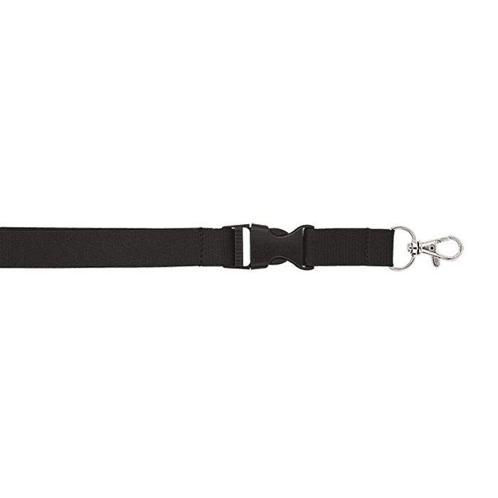 Woven Lanyard with Plastic Buckle 2