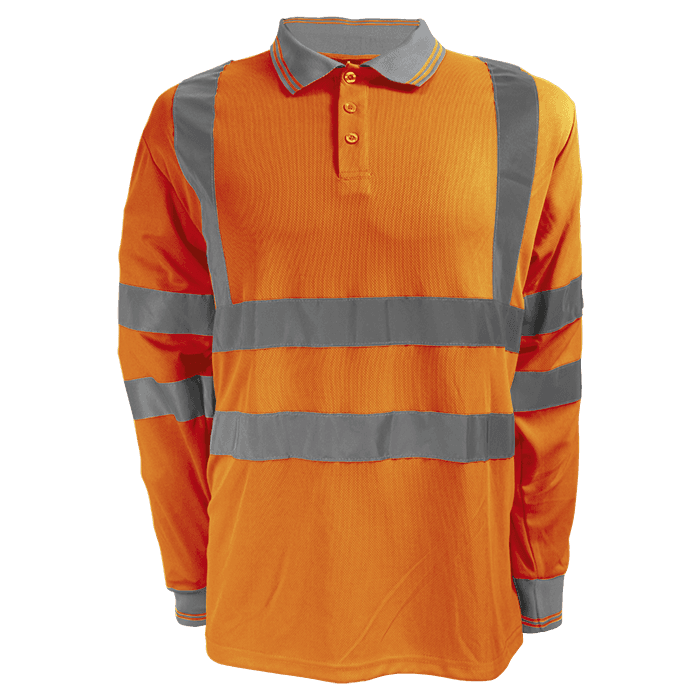 Barron Long Sleeve Reflective Golfer With Tape