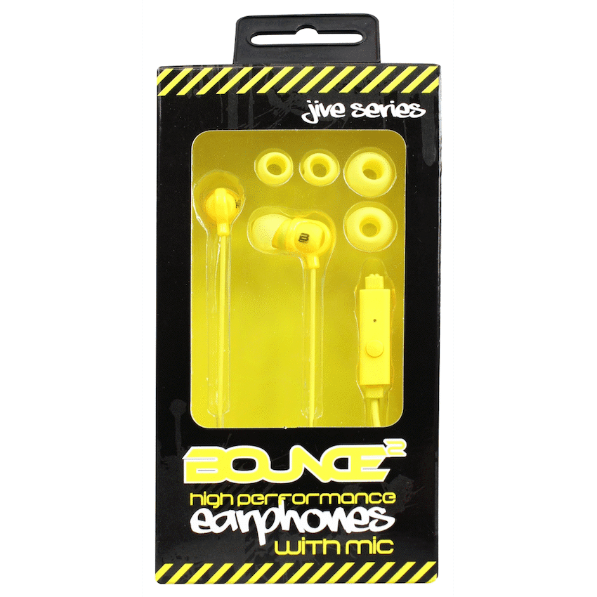 Bounce Jive with mic Grey - Yellow 3