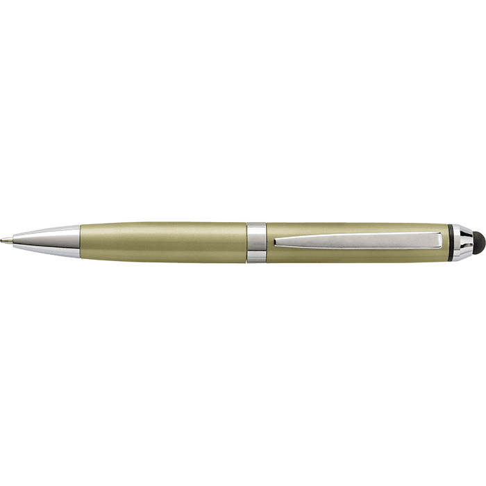 Coloured Barrel Ballpoint Pen with Stylus 6
