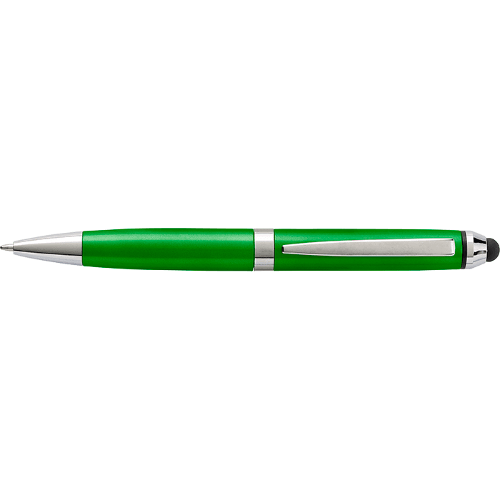 Coloured Barrel Ballpoint Pen with Stylus 7