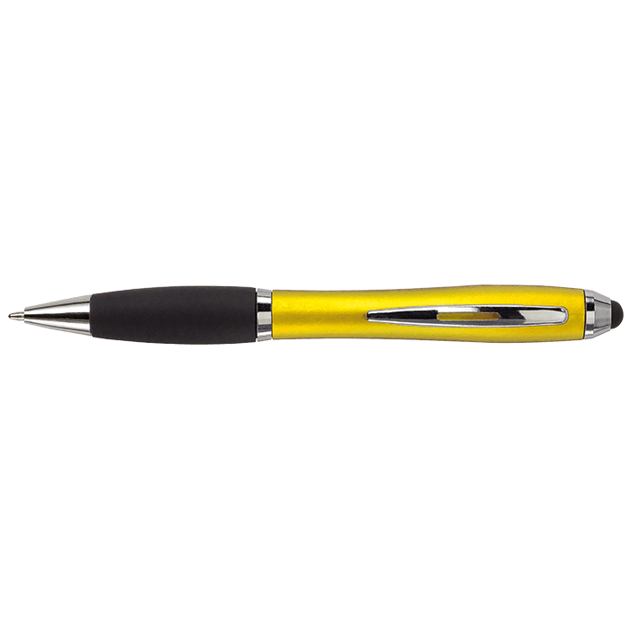 Ballpoint with Rubber Grip and Stylus 6