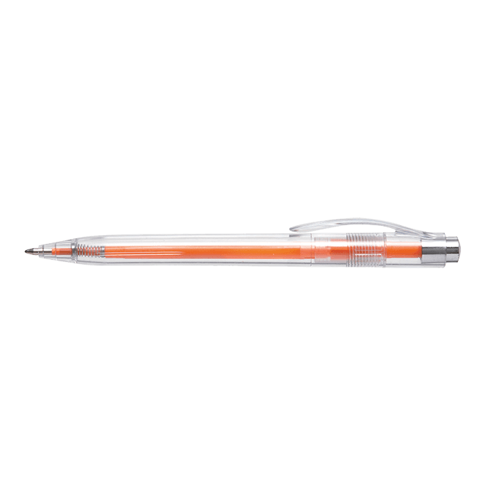 Translucent Ballpoint Pen with Coloured Refill 4