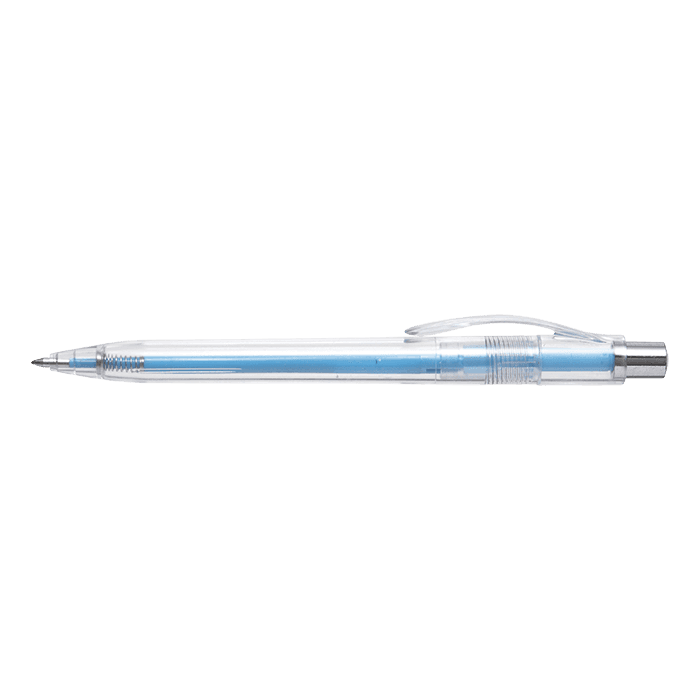 Translucent Ballpoint Pen with Coloured Refill 6
