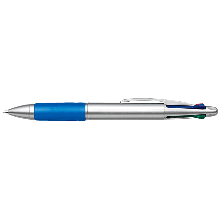4 Colour Ballpoint Pen with Rubber Grip 3
