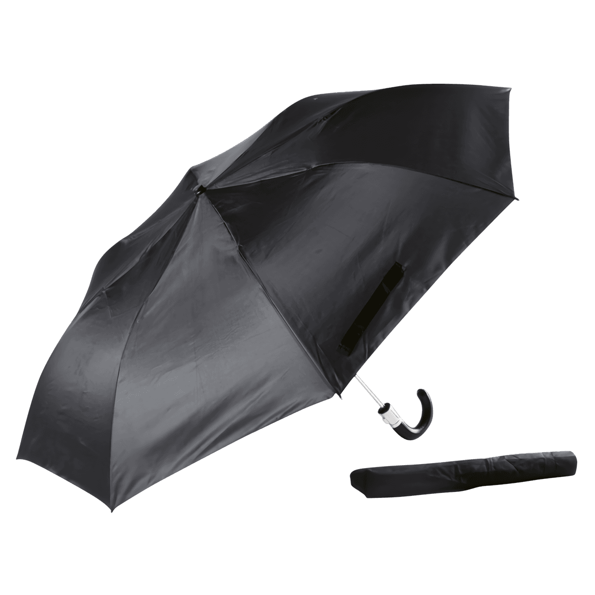 Gents Compact With Leather Handle 2