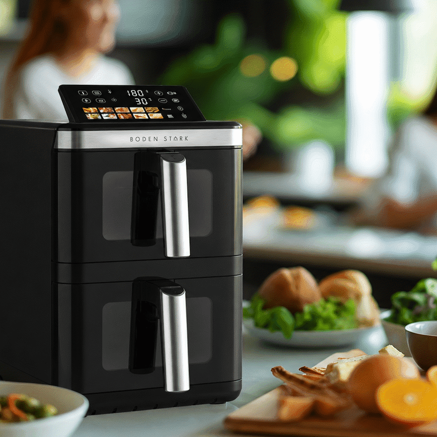 Boden Stark Double Stack Air Fryer - Black 5