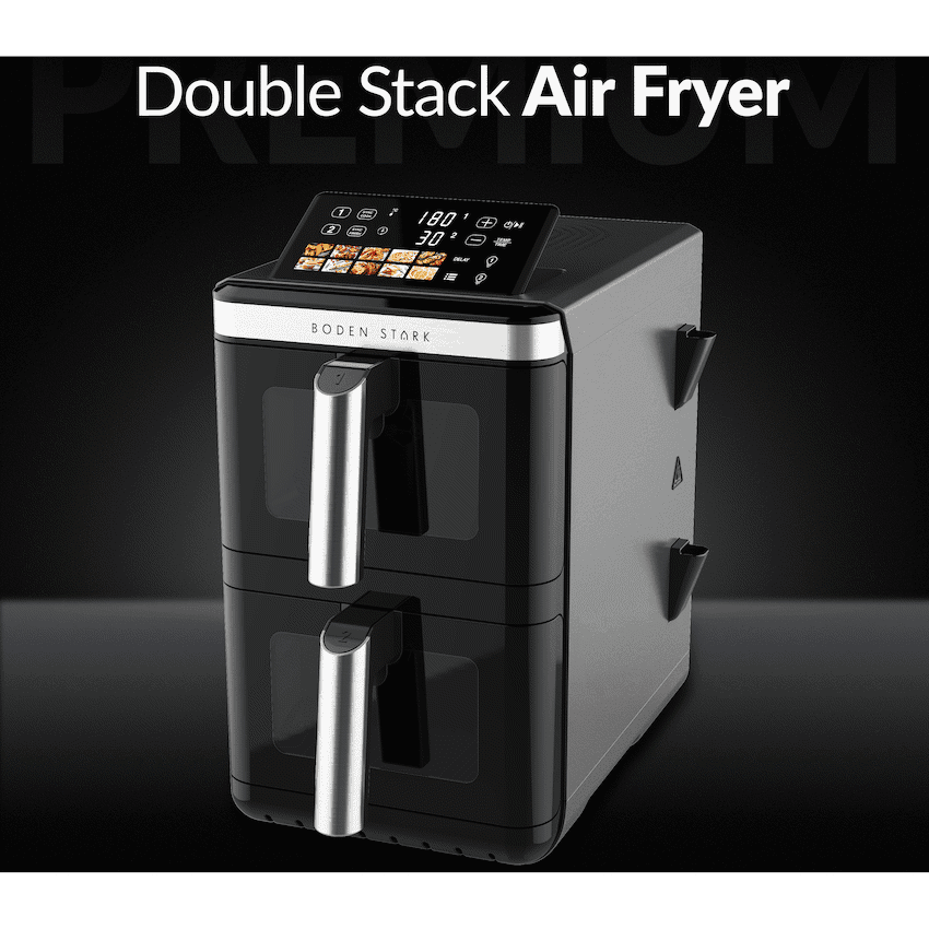 Boden Stark Double Stack Air Fryer - Black 6