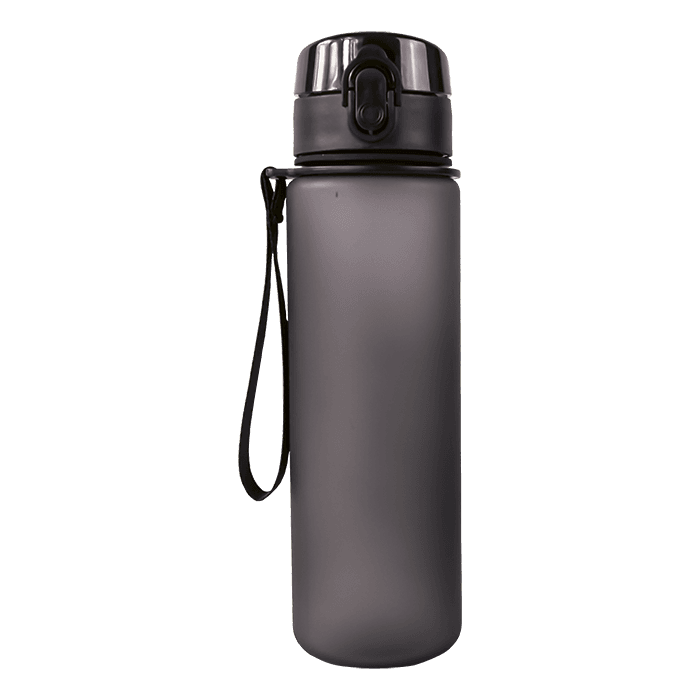 600ml Frosted Cylinder Water Bottle 4