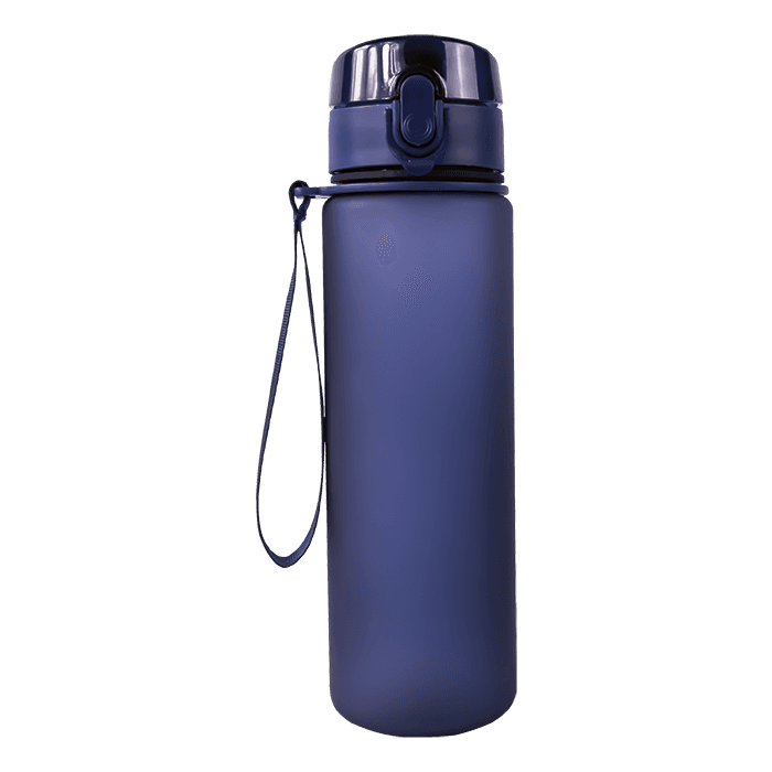 600ml Frosted Cylinder Water Bottle 5