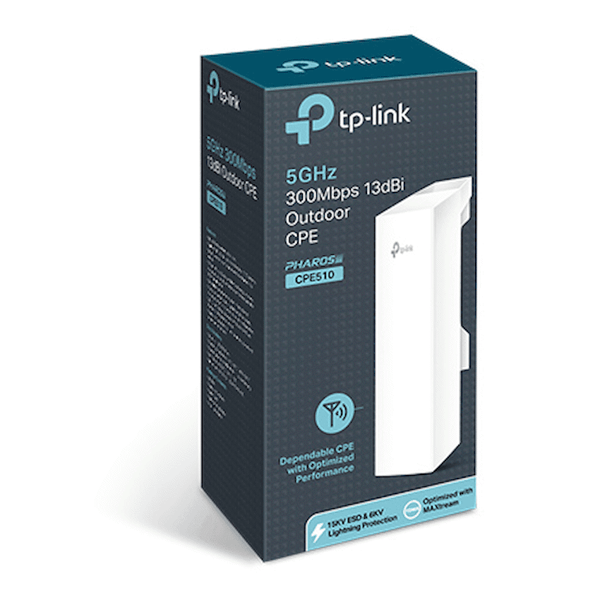 TP-Link CPE510 5ghz 300Mbps 13dbi Outdoor CPE 5