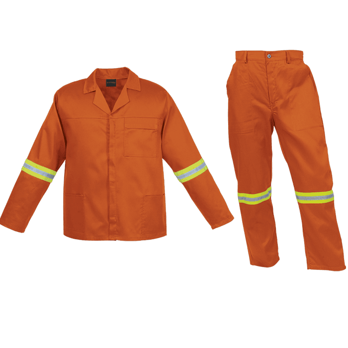 Barron Budget Poly Cotton Conti Suit with Reflective 7