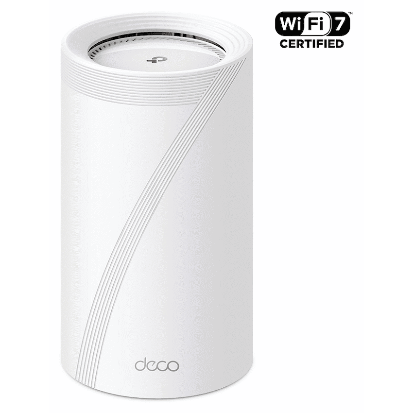 TP-Link Deco BE85 (1-Pack) BE19000 Tri-Band Whole Home Mesh Wi-Fi 7 System 1