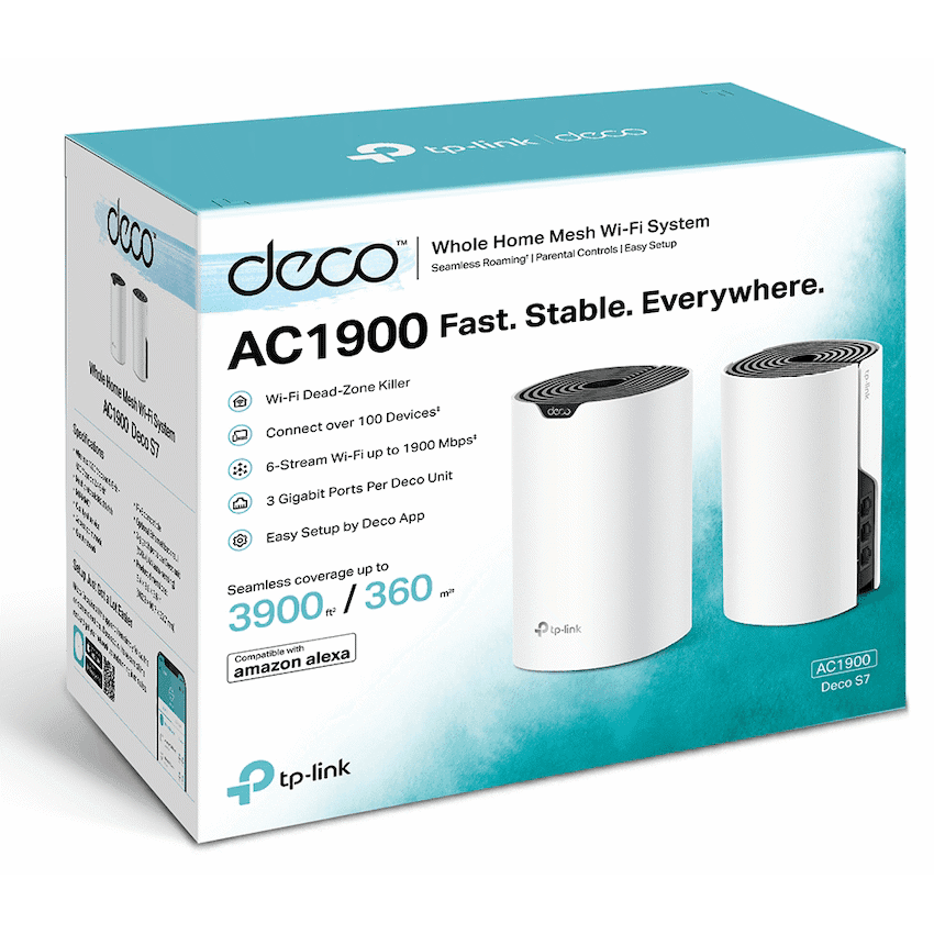 TP-Link Deco S7 (1-Pack) AC1900 Whole Home Mesh Wi-Fi System 3
