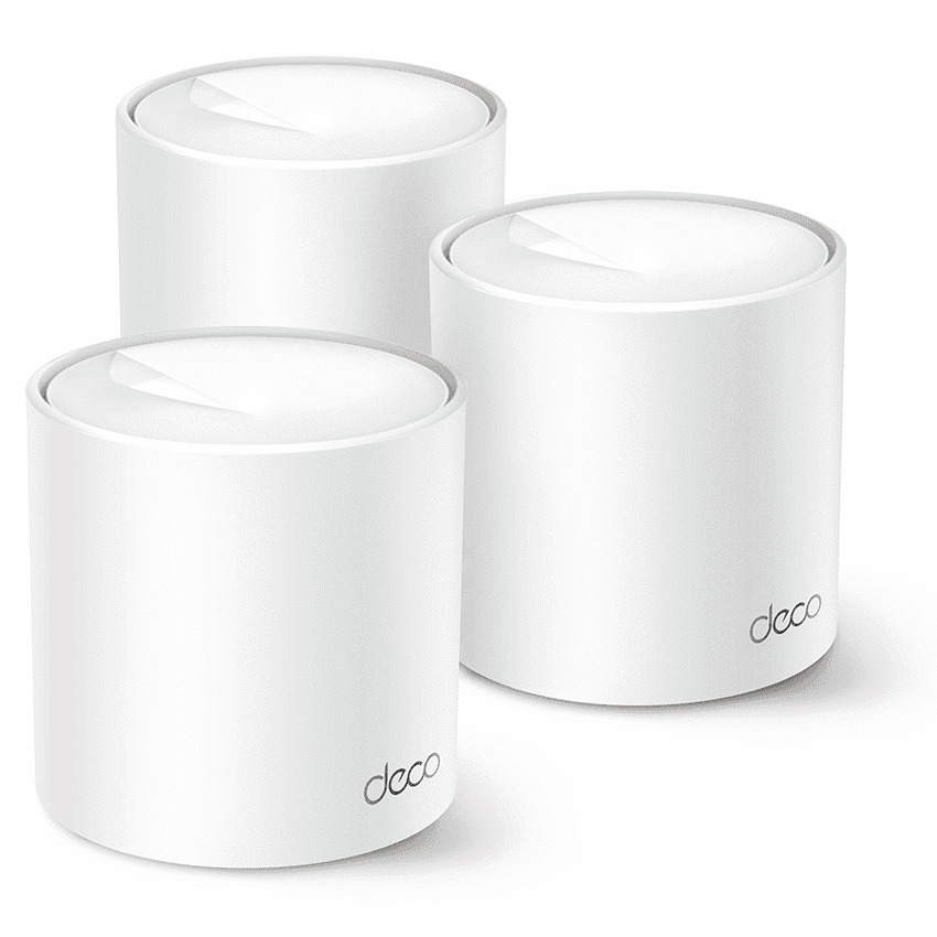 TP-Link Deco X10 (3-Pack) AX1500 Whole-Home Mesh Wi-Fi 6 System (Tri-Band) 1