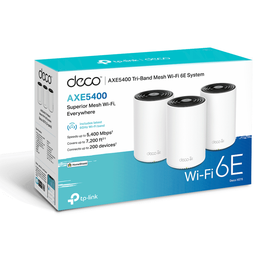 AXE5400 Whole Home Mesh Wi-Fi 6E System(Tri-Band) 3
