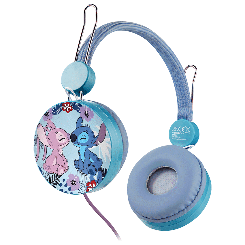 Disney Stitch Auxiliary Headphones with Stickers 4