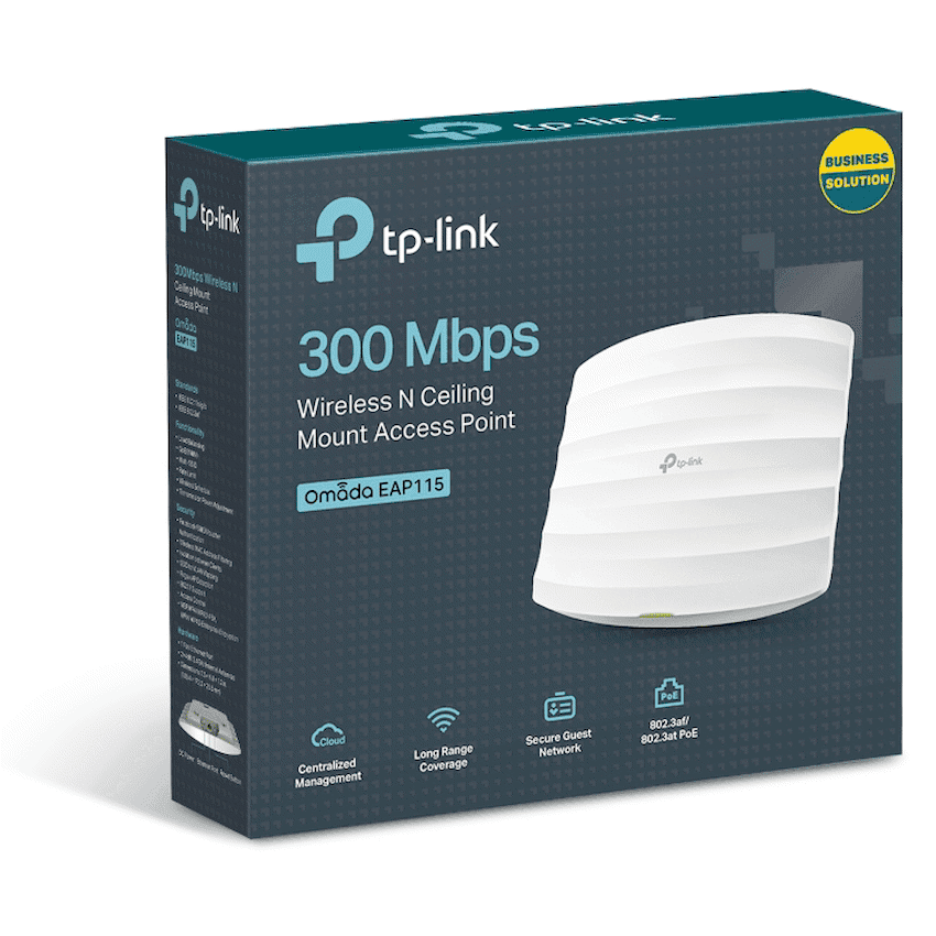 TP-Link EAP115 300Mbps Wireless N Wall Plate Access Point 4