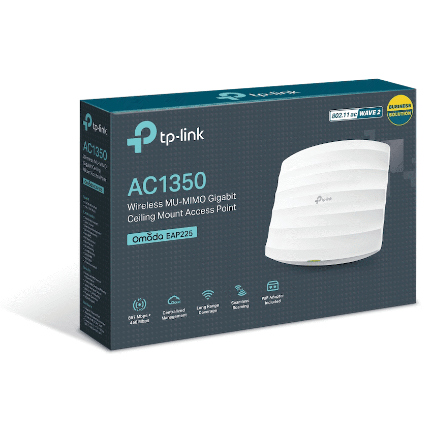 TP-Link EAP225 AC1350 Wireless Dual-Band Ceiling-Mount Access Point 5