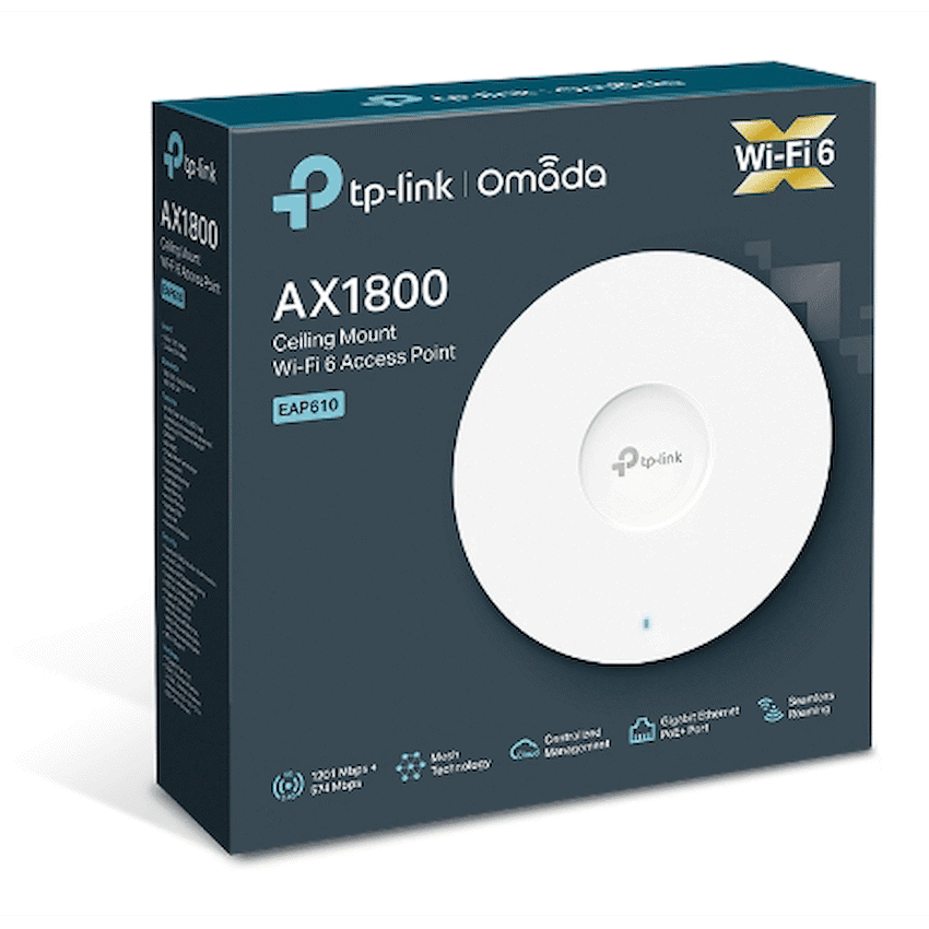 TP-Link EAP610 AX1800 Ceiling Mount Wi-Fi 6 Access Point 5